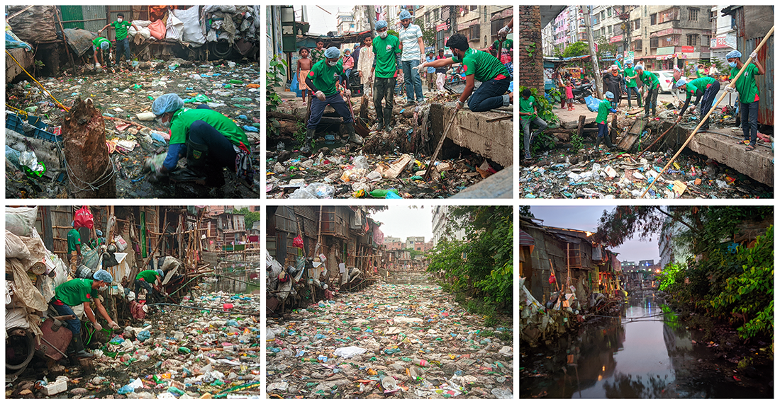 Mirpur 14 Ibrahimpur Bou Bazar Canal Cleanup